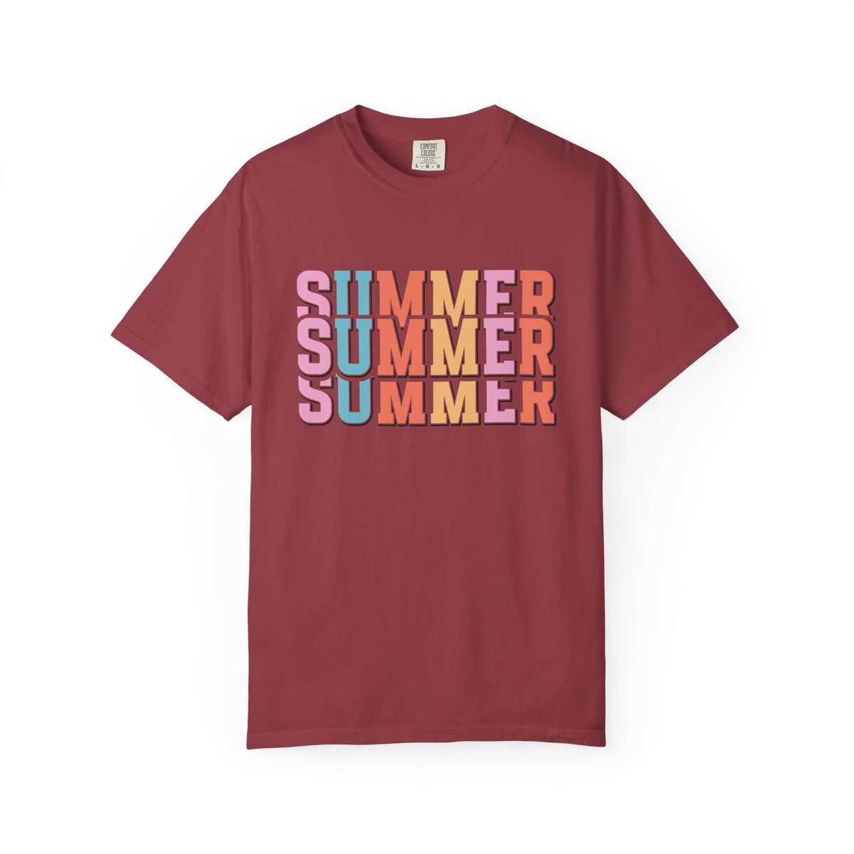 Colorful Summer Lettering Typography T-Shirt Casual Wear Shop the Colorful Summer Lettering Typography T-Shirt Casual Wear, a vibrant, comfy staple for sunny days, weekends, and easy outfits. Refresh your wardrobe with Colorful Summer Lettering Typography T-Shirt Casual Wear—bright, comfortable style made for warm-weather fun. Buy Colorful Summer Lettering Typography T-Shirt Casual Wear with bold seasonal style and everyday comfort for relaxed summer looks.