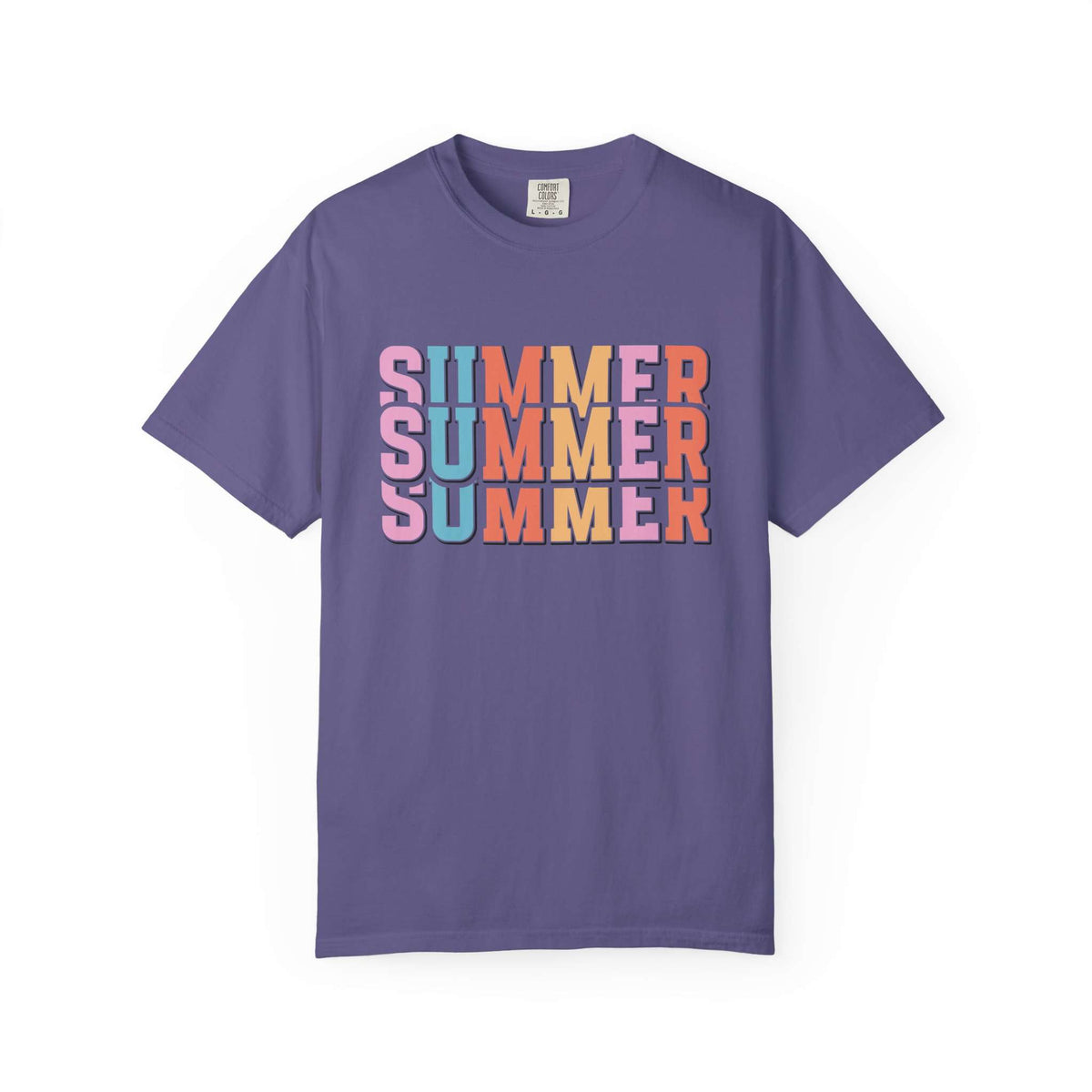 Colorful Summer Lettering Typography T-Shirt Casual Wear Shop the Colorful Summer Lettering Typography T-Shirt Casual Wear, a vibrant, comfy staple for sunny days, weekends, and easy outfits. Refresh your wardrobe with Colorful Summer Lettering Typography T-Shirt Casual Wear—bright, comfortable style made for warm-weather fun. Buy Colorful Summer Lettering Typography T-Shirt Casual Wear with bold seasonal style and everyday comfort for relaxed summer looks.