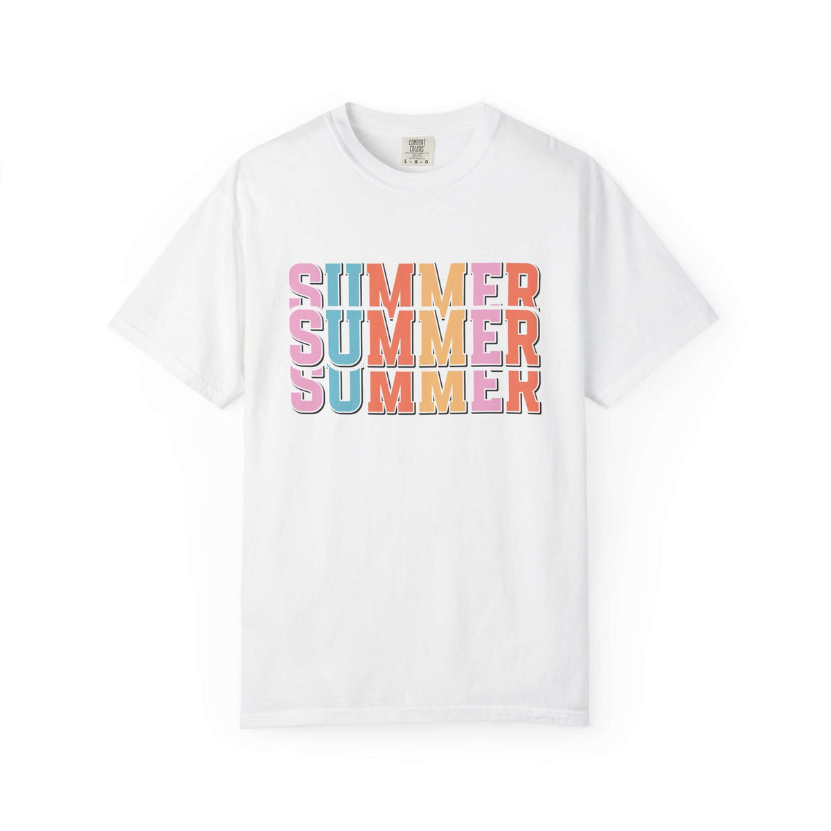 Colorful Summer Lettering Typography T-Shirt Casual Wear Shop the Colorful Summer Lettering Typography T-Shirt Casual Wear, a vibrant, comfy staple for sunny days, weekends, and easy outfits. Refresh your wardrobe with Colorful Summer Lettering Typography T-Shirt Casual Wear—bright, comfortable style made for warm-weather fun. Buy Colorful Summer Lettering Typography T-Shirt Casual Wear with bold seasonal style and everyday comfort for relaxed summer looks.