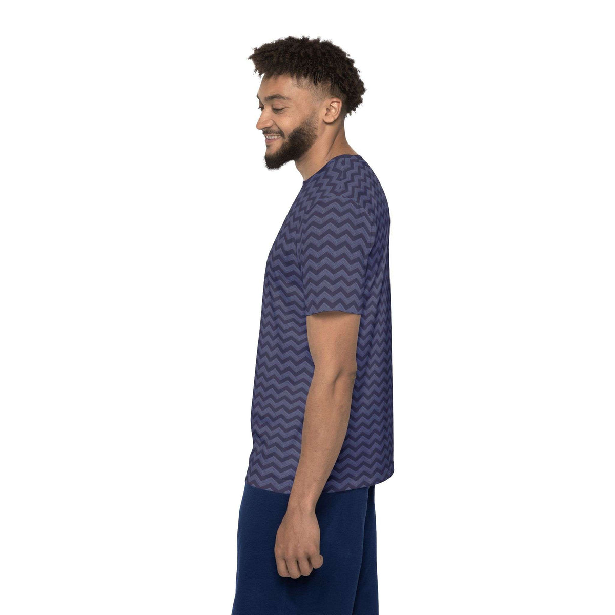Shop Unique Navy Chevron Zigzag Geometric Men's Sports Jersey Activewear, featuring bold patterning, athletic comfort, and standout game-day style. Stand out in the Navy Chevron Zigzag Geometric Men's Sports Jersey, designed for confident performance and eye-catching everyday style. Buy the Navy Chevron Zigzag Geometric Men's Sports Jersey—a bold, comfortable choice for training, teams, and casual wear.