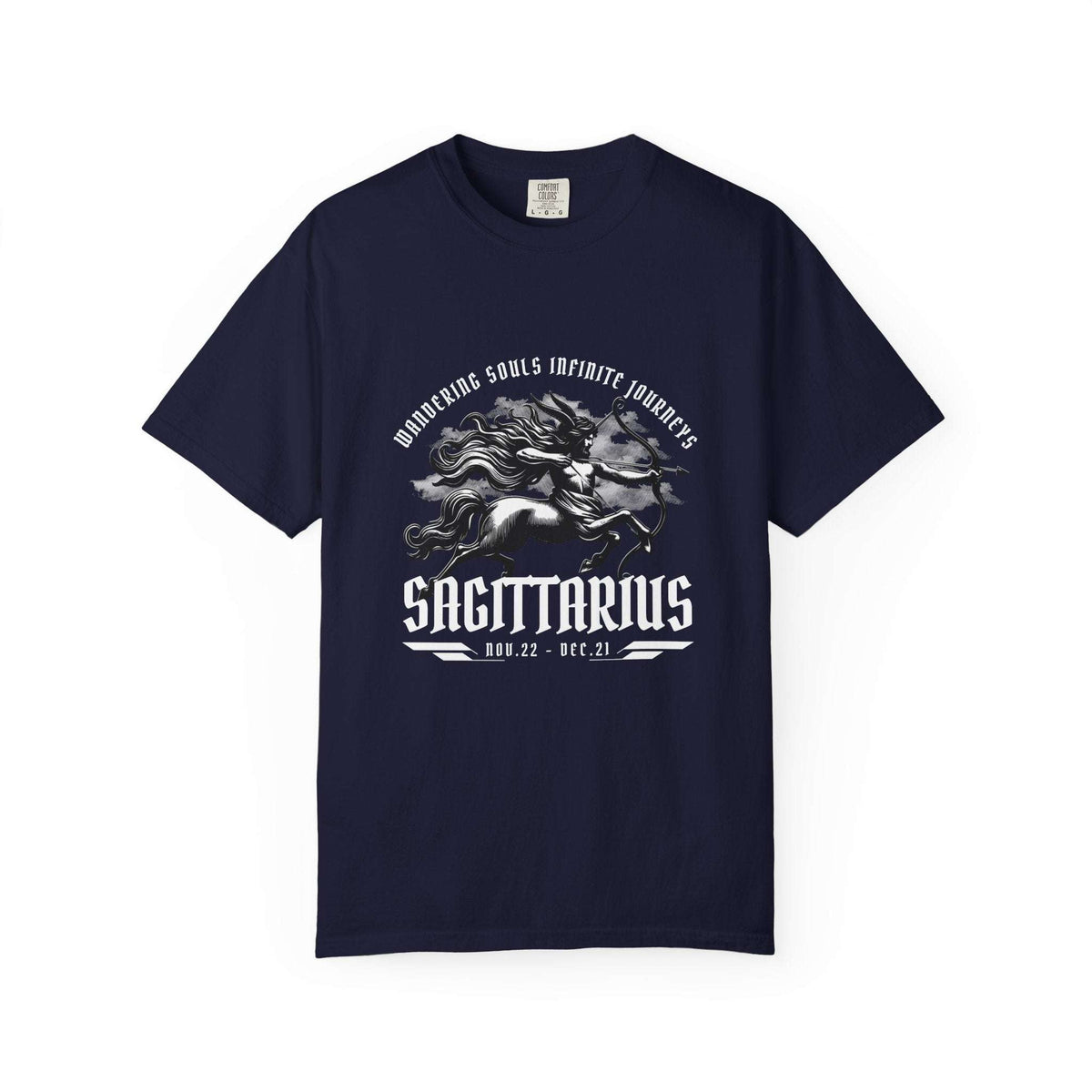 Bold Sagittarius Zodiac Graphic T-Shirt for Casual Wear