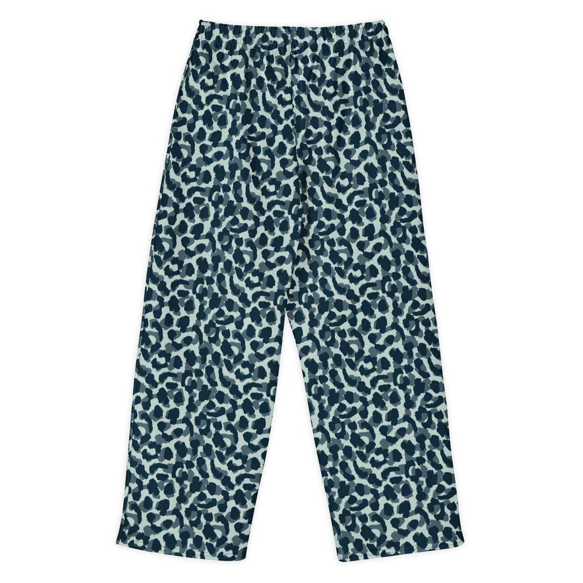 Camouflage Leopard Print Unisex Cotton Wide-Leg Pants