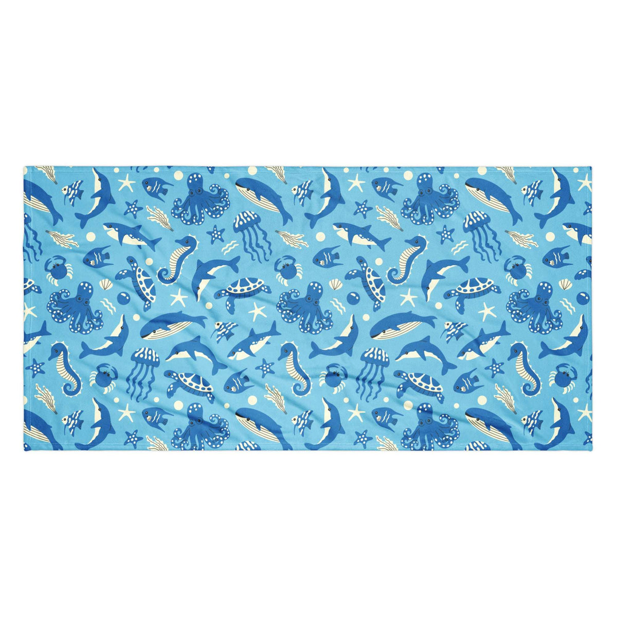 Colorful Marine-Themed Beach Towel Collection