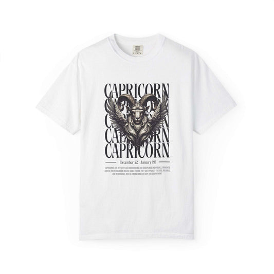 Comfortable Capricorn Zodiac Sign T-Shirt for Casual Outfits