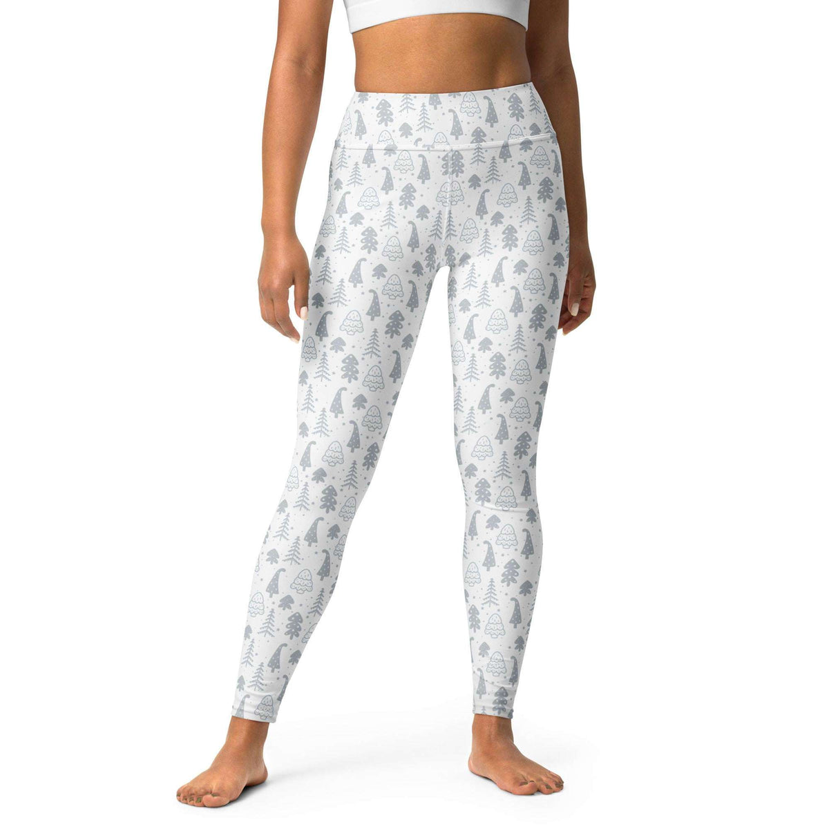 Minimalist Scandinavian Holiday Yoga Leggings