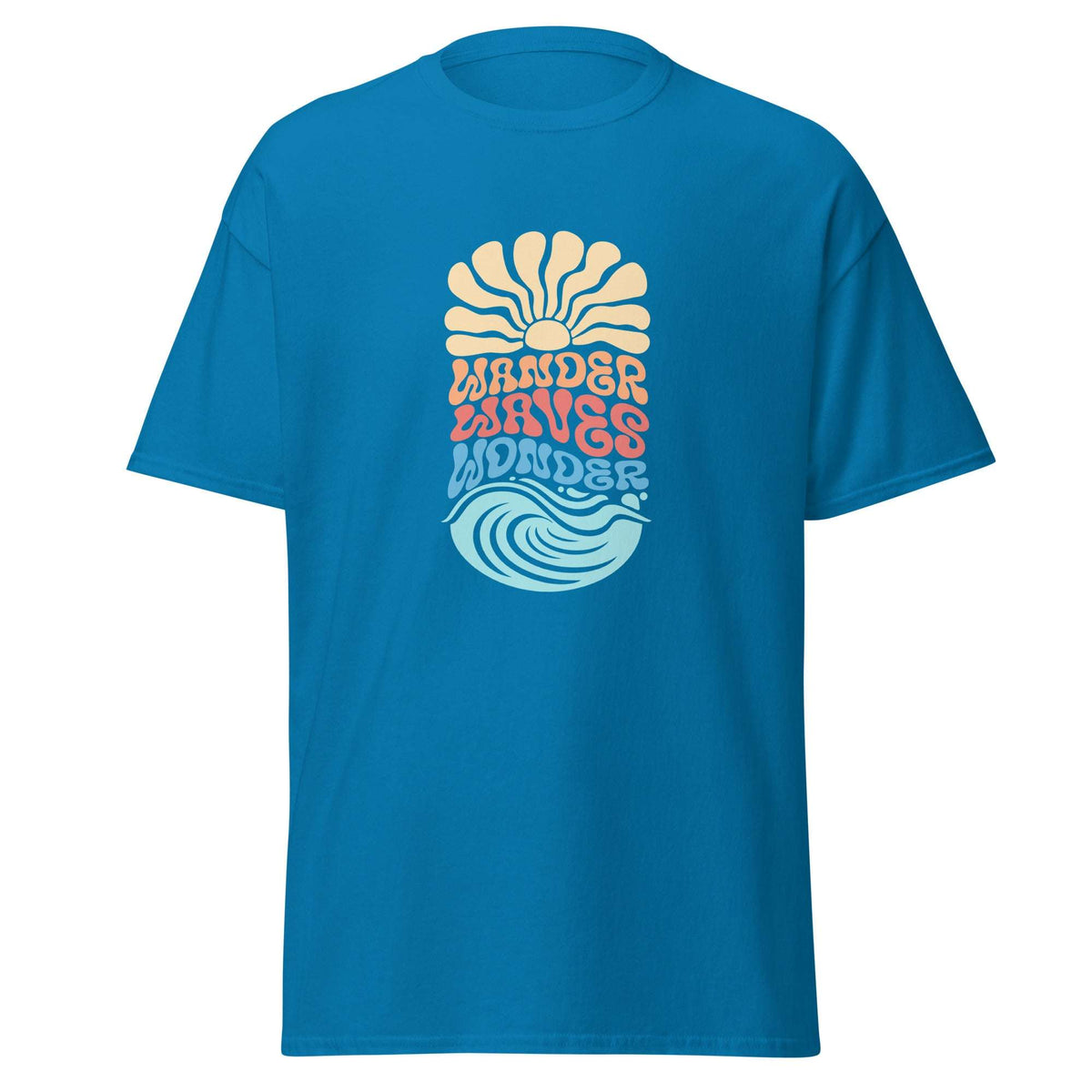 Modern Minimalism in Casual Wave-Inspired Tees
