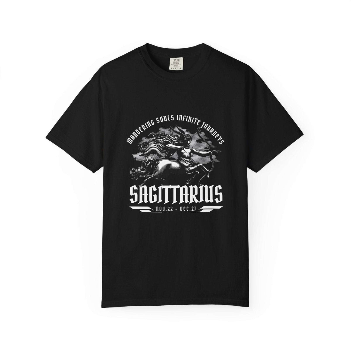 Sagittarius Zodiac Graphic T-Shirt for Casual Wear