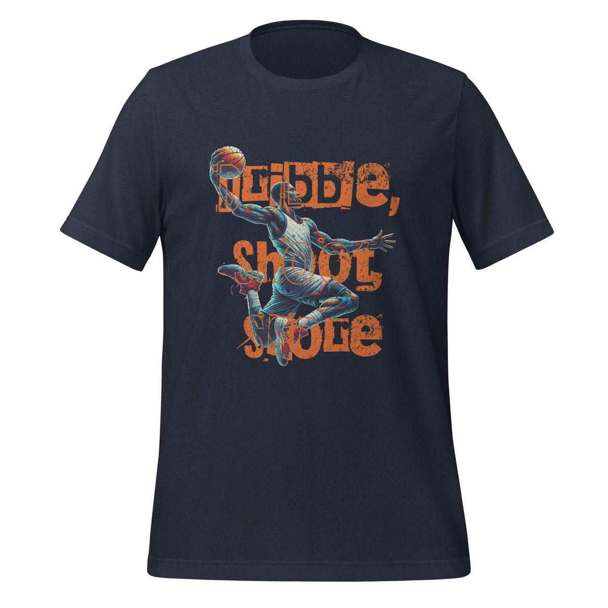 Stylish Basketball-Themed Graphic T-Shirt