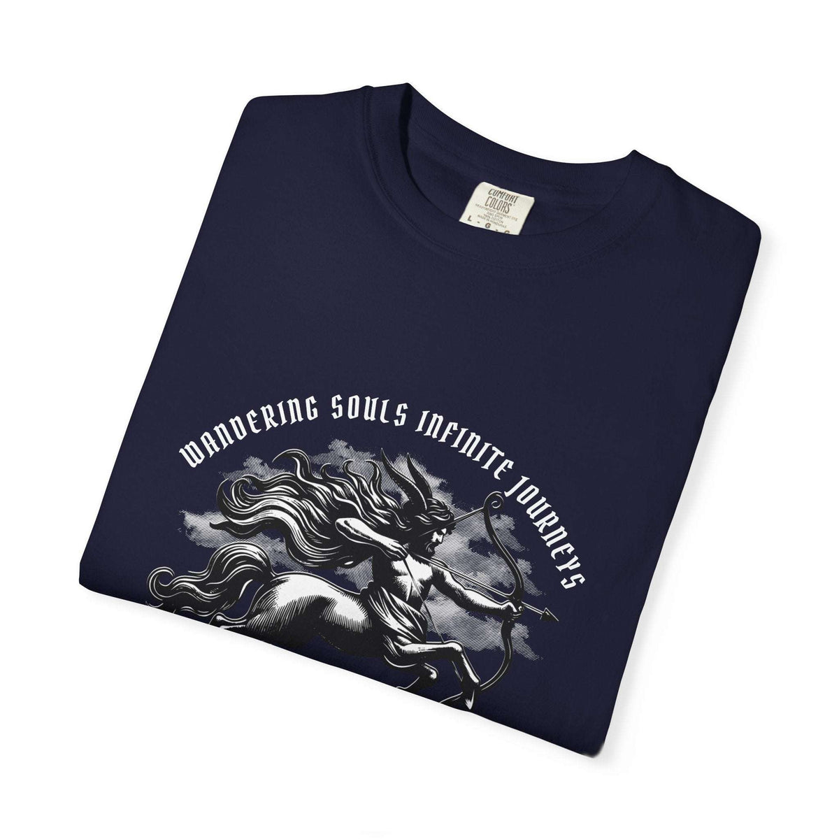Stylish Bold Sagittarius Zodiac Graphic T-Shirt for Casual Wear