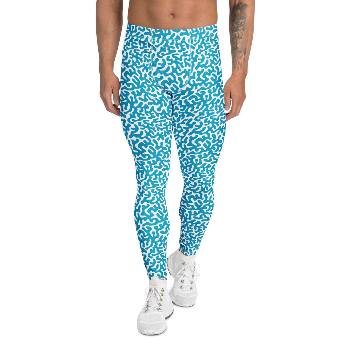 Stylish Modern Minimalist Aesthetic Men's Leggings for Active Wear